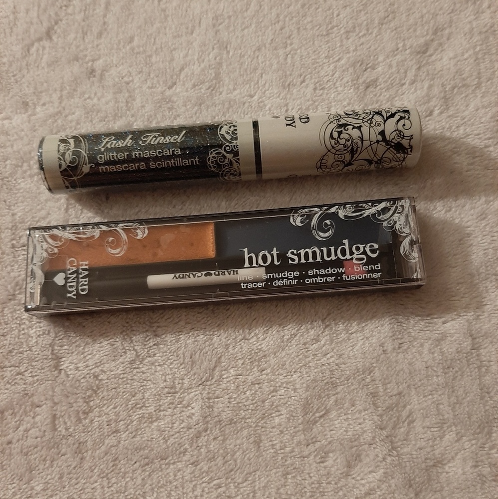 Hard Candy Glitter Mascara and Eyeshadow